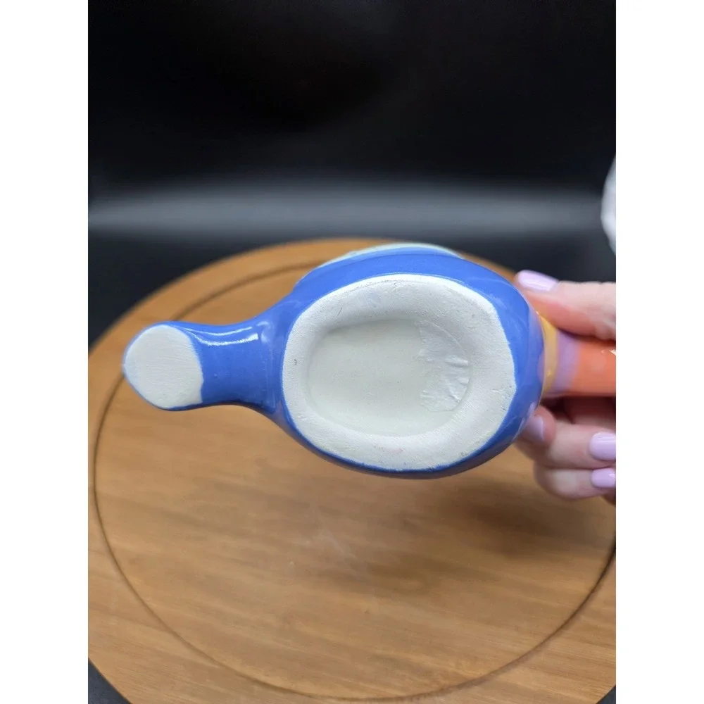 Quirky Blue Toucan Bird Ceramic Succulent Planter‎ Candy Trinket Dish
